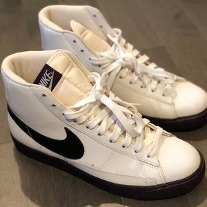Nike high top Blazers Leather